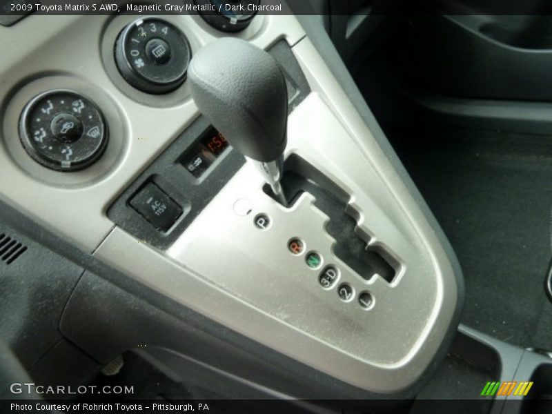 Magnetic Gray Metallic / Dark Charcoal 2009 Toyota Matrix S AWD