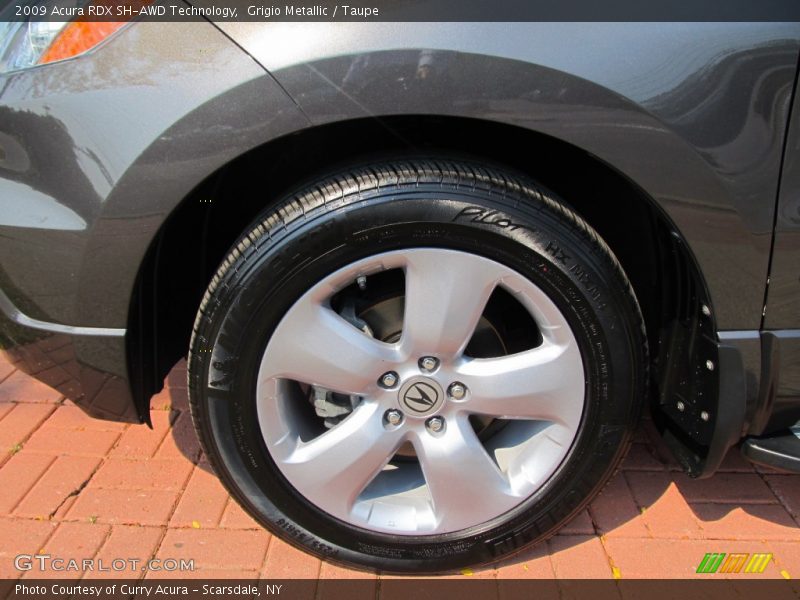 Grigio Metallic / Taupe 2009 Acura RDX SH-AWD Technology