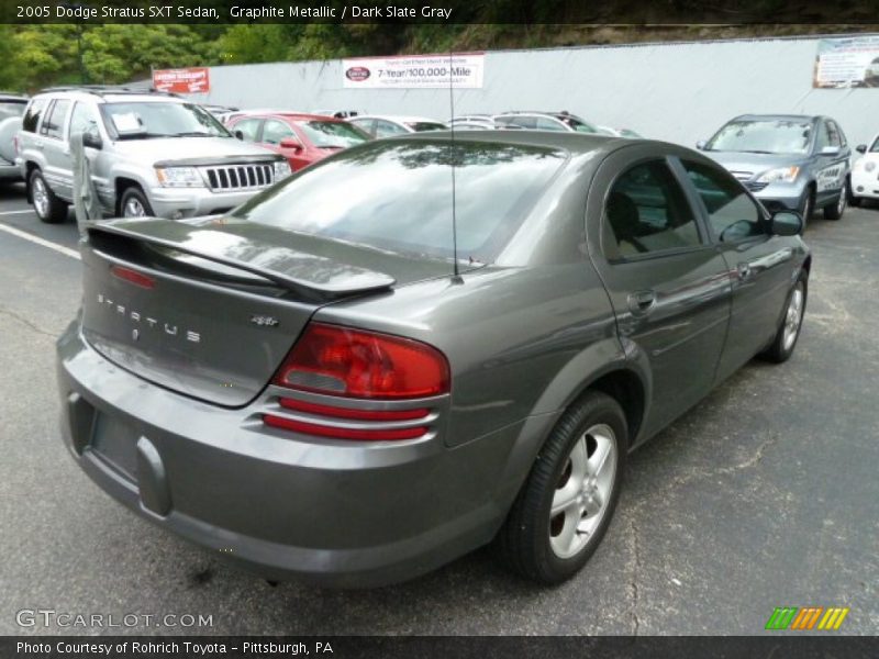 Graphite Metallic / Dark Slate Gray 2005 Dodge Stratus SXT Sedan