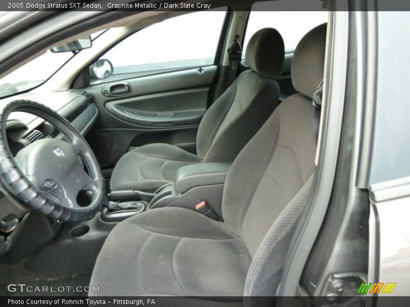  2005 Stratus SXT Sedan Dark Slate Gray Interior
