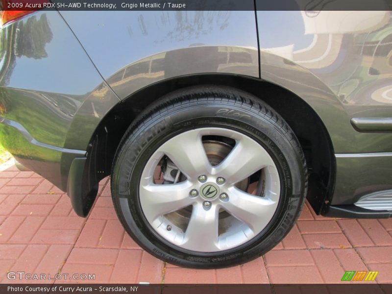 Grigio Metallic / Taupe 2009 Acura RDX SH-AWD Technology