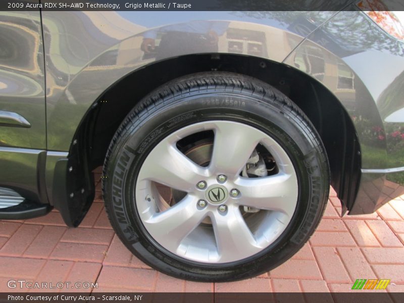 Grigio Metallic / Taupe 2009 Acura RDX SH-AWD Technology