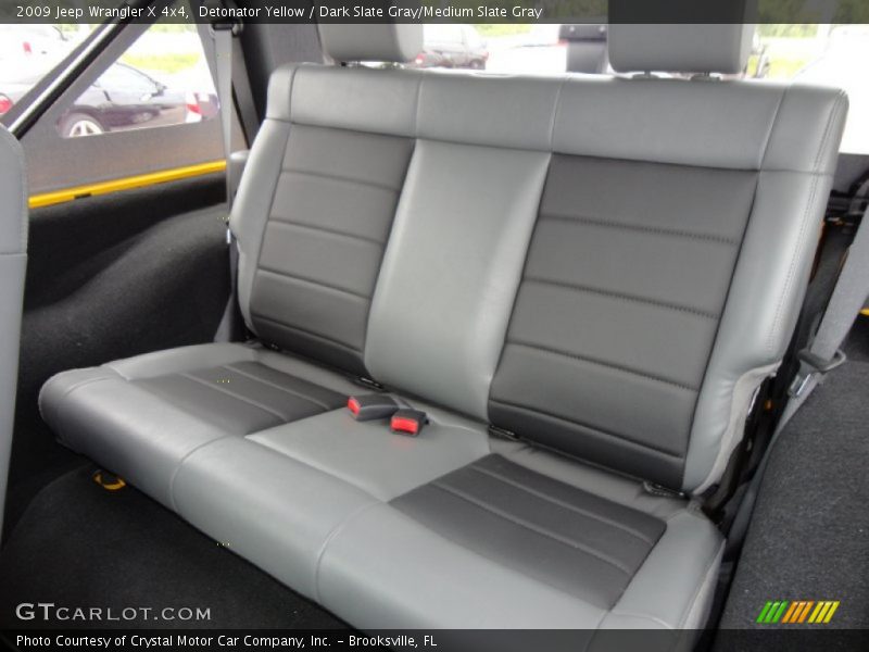 Detonator Yellow / Dark Slate Gray/Medium Slate Gray 2009 Jeep Wrangler X 4x4