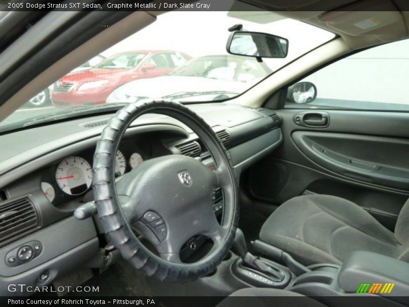 Graphite Metallic / Dark Slate Gray 2005 Dodge Stratus SXT Sedan