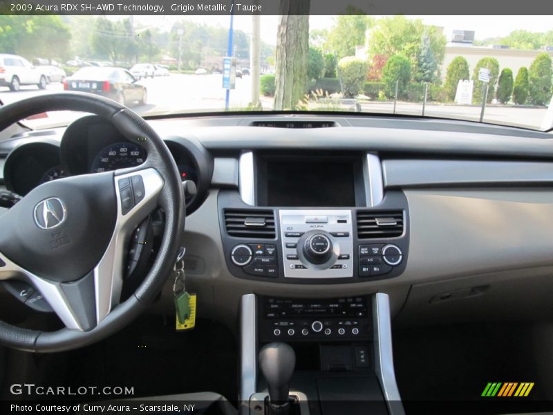 Grigio Metallic / Taupe 2009 Acura RDX SH-AWD Technology