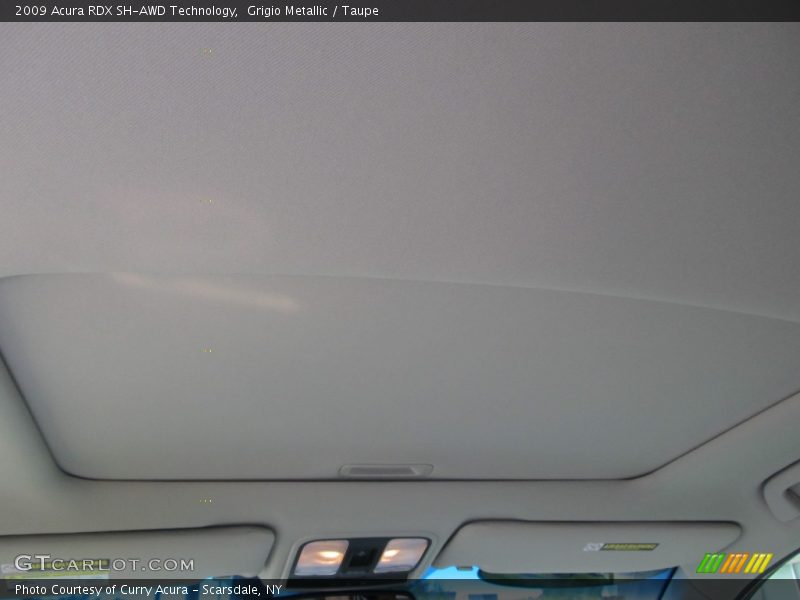 Grigio Metallic / Taupe 2009 Acura RDX SH-AWD Technology