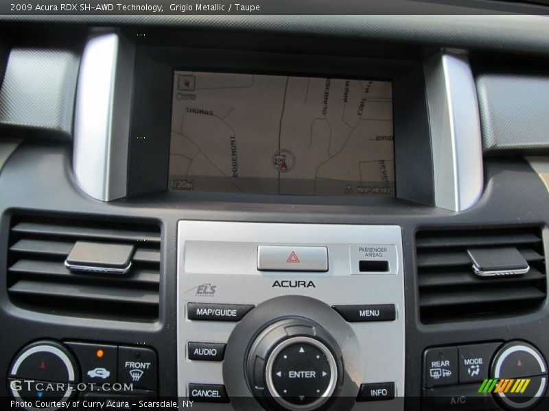 Grigio Metallic / Taupe 2009 Acura RDX SH-AWD Technology