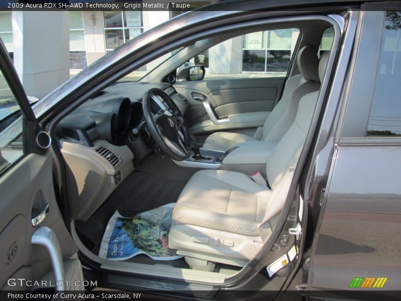 Grigio Metallic / Taupe 2009 Acura RDX SH-AWD Technology