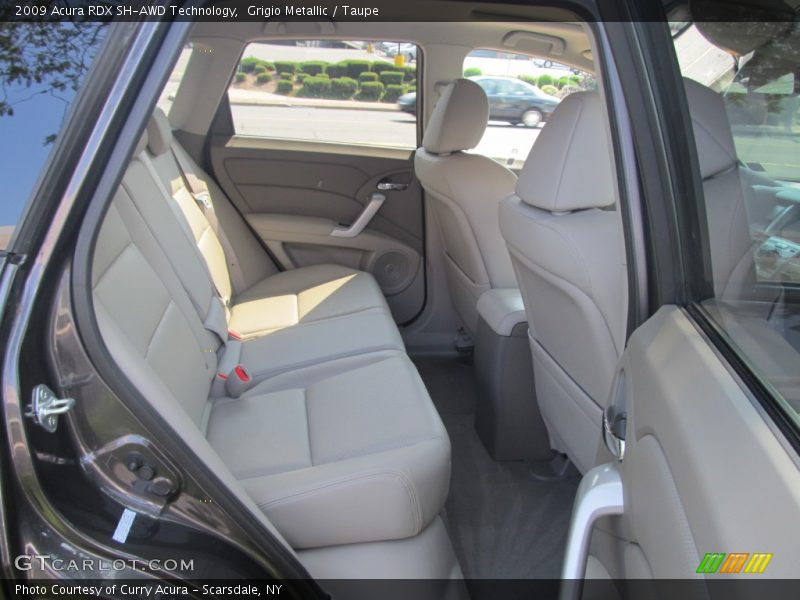 Grigio Metallic / Taupe 2009 Acura RDX SH-AWD Technology