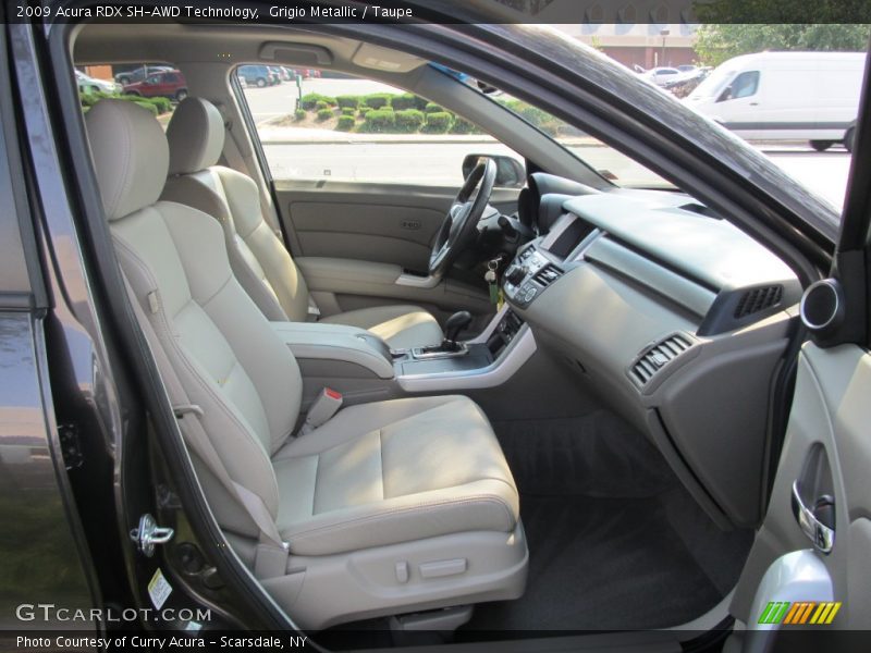 Grigio Metallic / Taupe 2009 Acura RDX SH-AWD Technology