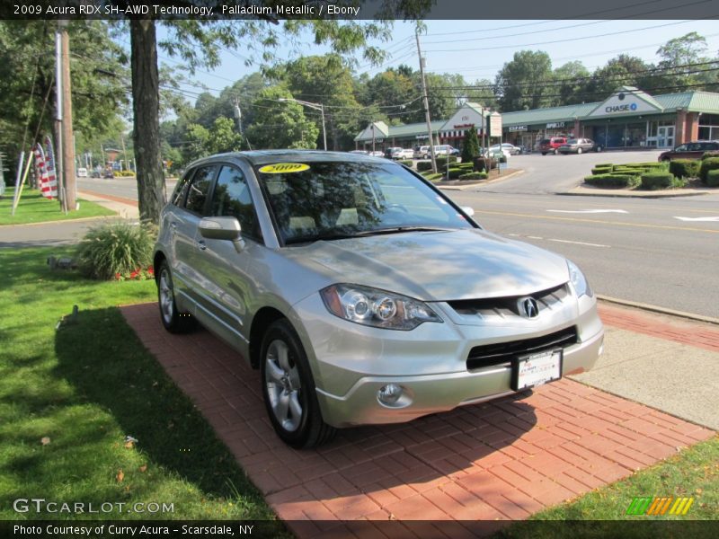 Palladium Metallic / Ebony 2009 Acura RDX SH-AWD Technology