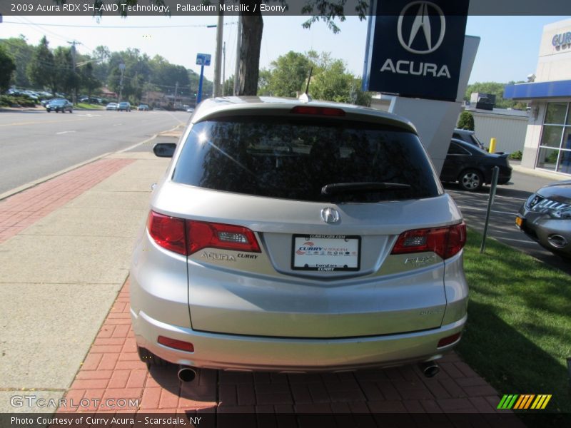 Palladium Metallic / Ebony 2009 Acura RDX SH-AWD Technology