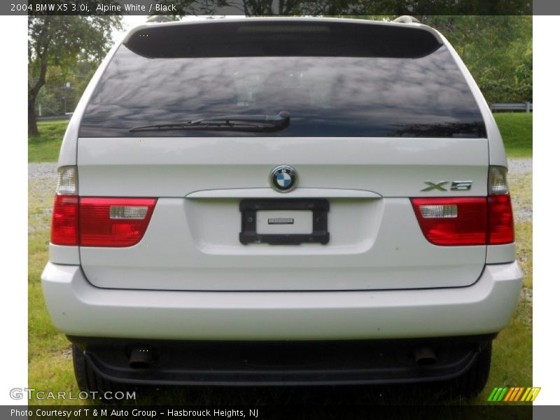 Alpine White / Black 2004 BMW X5 3.0i