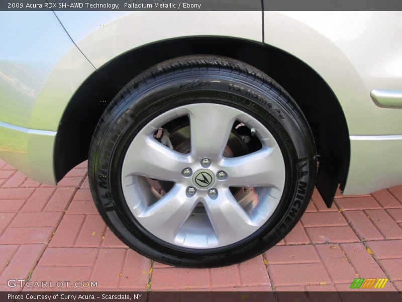 Palladium Metallic / Ebony 2009 Acura RDX SH-AWD Technology