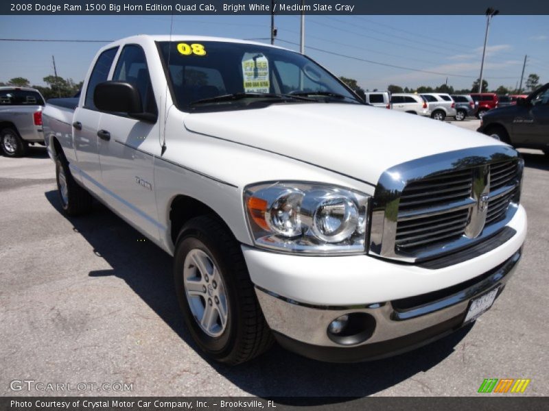 Front 3/4 View of 2008 Ram 1500 Big Horn Edition Quad Cab