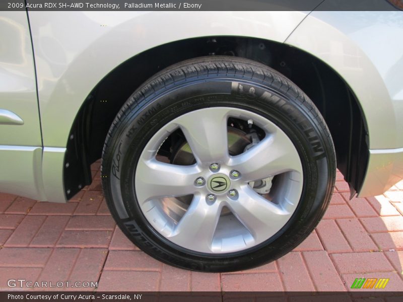 Palladium Metallic / Ebony 2009 Acura RDX SH-AWD Technology