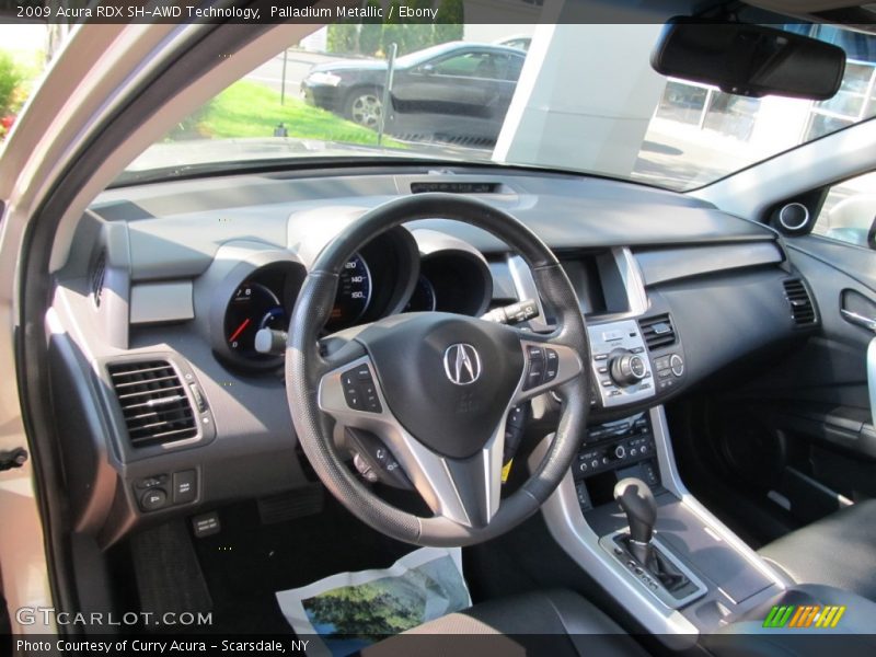 Palladium Metallic / Ebony 2009 Acura RDX SH-AWD Technology