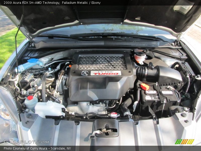 Palladium Metallic / Ebony 2009 Acura RDX SH-AWD Technology