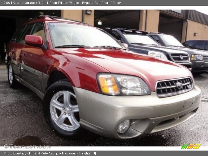 Front 3/4 View of 2004 Outback 3.0 L.L.Bean Edition Wagon