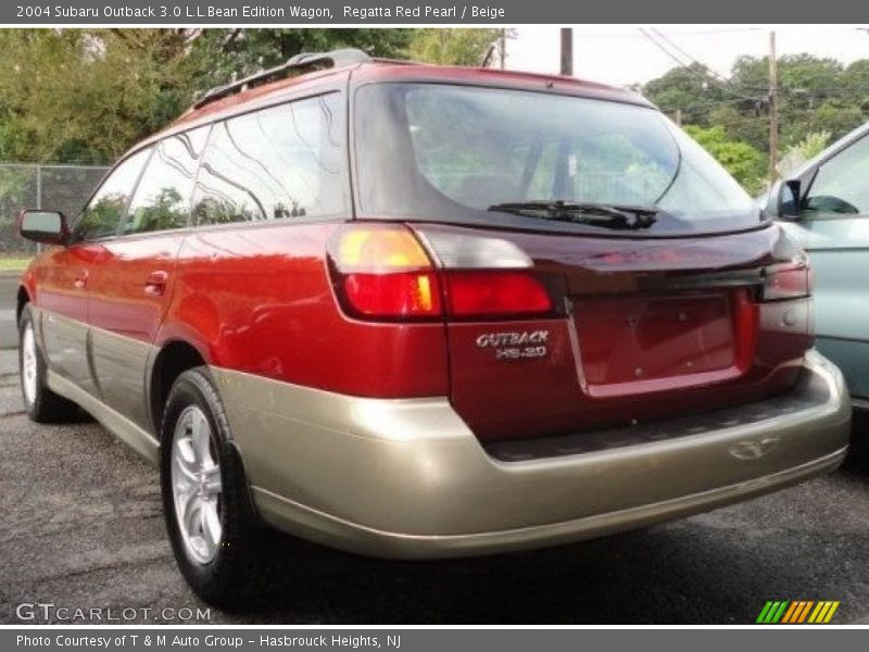  2004 Outback 3.0 L.L.Bean Edition Wagon Regatta Red Pearl