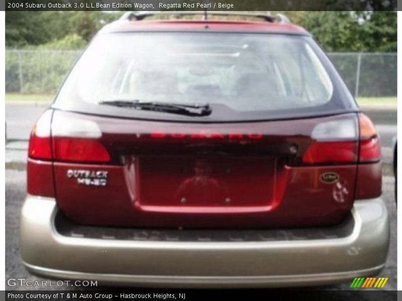 Regatta Red Pearl / Beige 2004 Subaru Outback 3.0 L.L.Bean Edition Wagon
