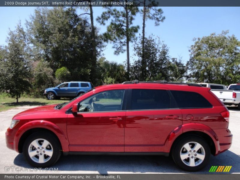  2009 Journey SXT Inferno Red Crystal Pearl