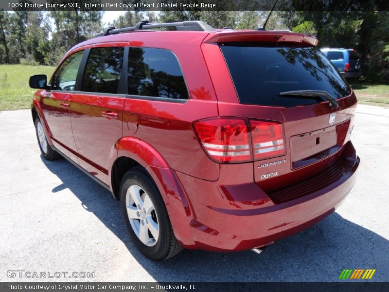  2009 Journey SXT Inferno Red Crystal Pearl
