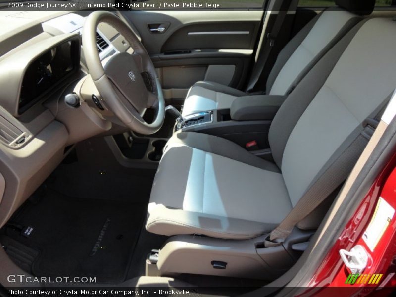  2009 Journey SXT Pastel Pebble Beige Interior