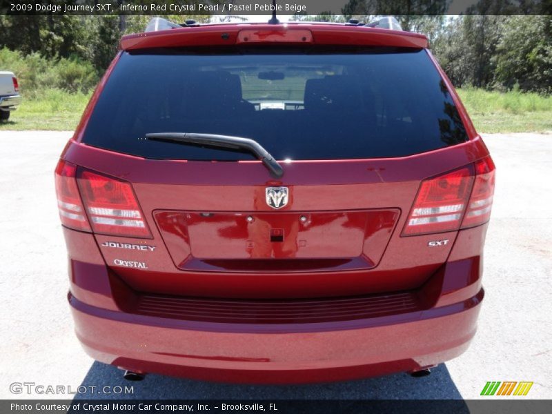 2009 Journey SXT Inferno Red Crystal Pearl