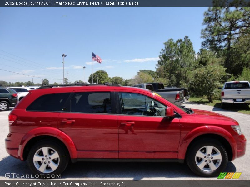  2009 Journey SXT Inferno Red Crystal Pearl