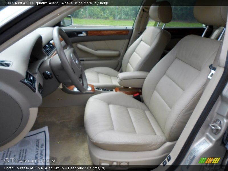  2002 A6 3.0 quattro Avant Beige Interior