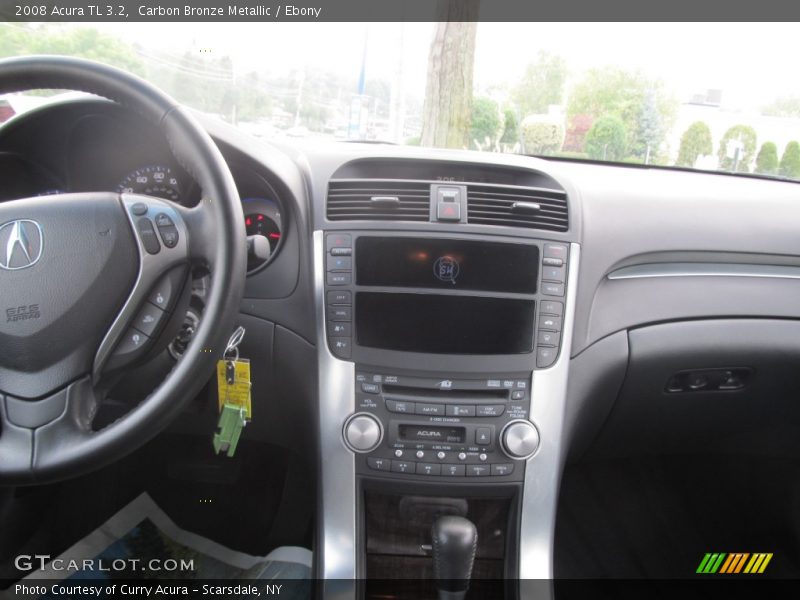 Carbon Bronze Metallic / Ebony 2008 Acura TL 3.2