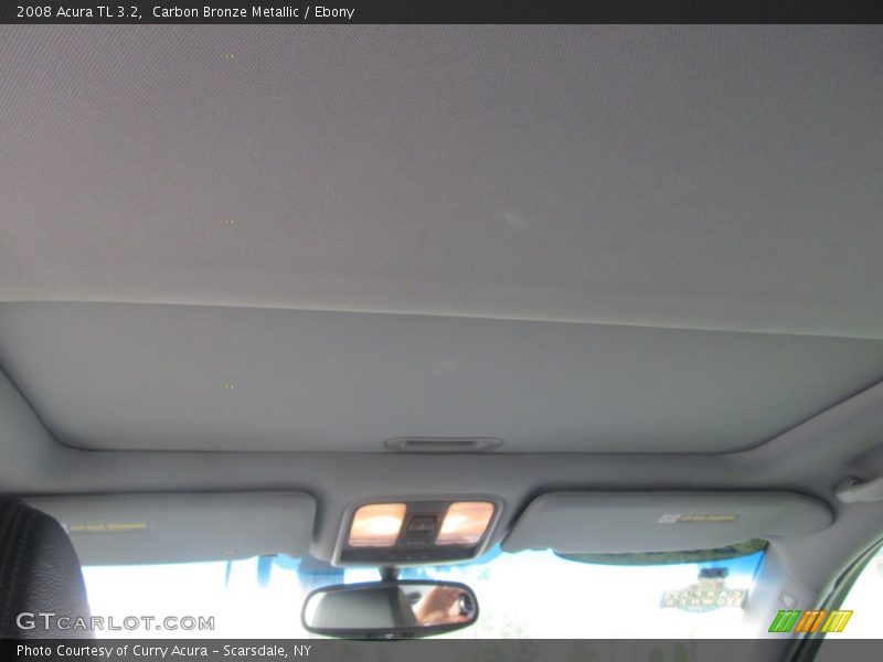 Carbon Bronze Metallic / Ebony 2008 Acura TL 3.2