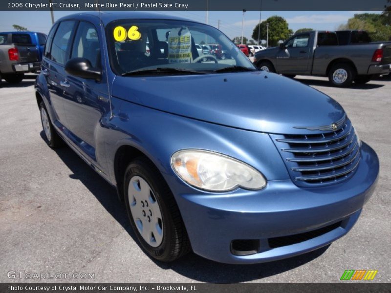 Marine Blue Pearl / Pastel Slate Gray 2006 Chrysler PT Cruiser