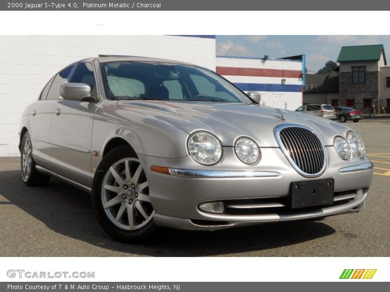 Platinum Metallic / Charcoal 2000 Jaguar S-Type 4.0