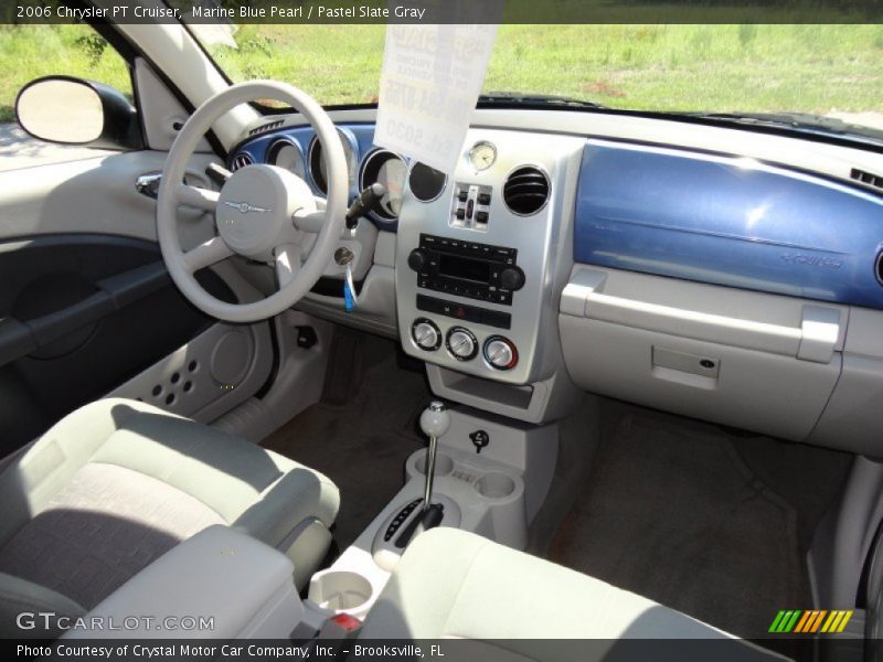 Marine Blue Pearl / Pastel Slate Gray 2006 Chrysler PT Cruiser