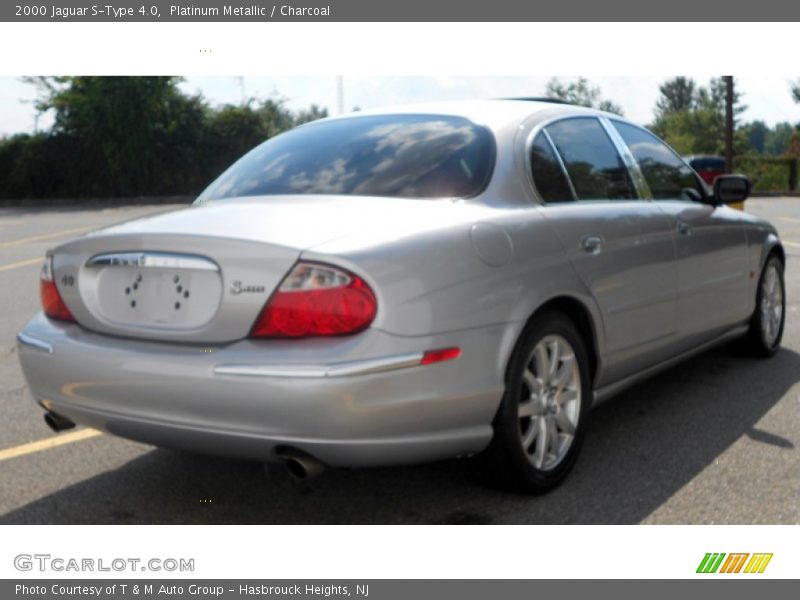 Platinum Metallic / Charcoal 2000 Jaguar S-Type 4.0