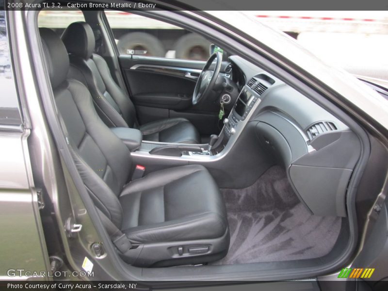 Carbon Bronze Metallic / Ebony 2008 Acura TL 3.2