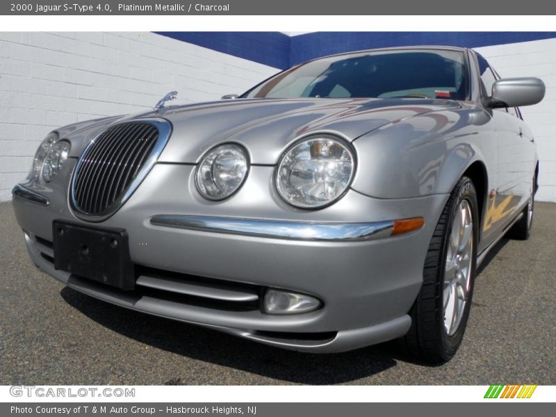 Platinum Metallic / Charcoal 2000 Jaguar S-Type 4.0