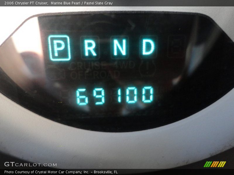 Marine Blue Pearl / Pastel Slate Gray 2006 Chrysler PT Cruiser