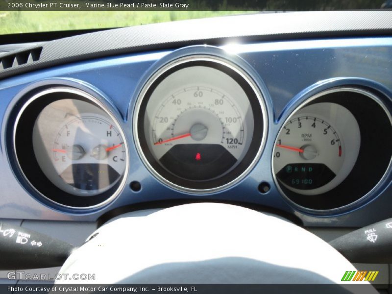 Marine Blue Pearl / Pastel Slate Gray 2006 Chrysler PT Cruiser