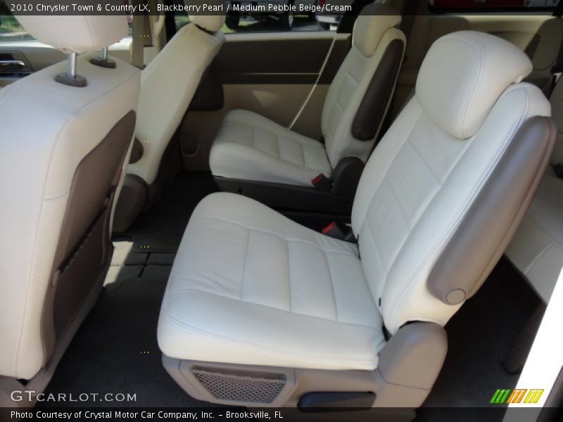 Blackberry Pearl / Medium Pebble Beige/Cream 2010 Chrysler Town & Country LX