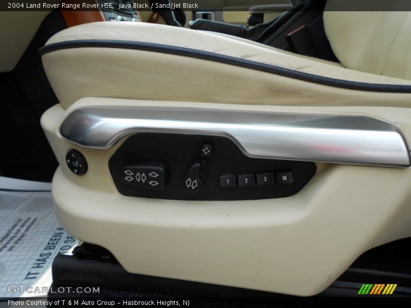 Controls of 2004 Range Rover HSE