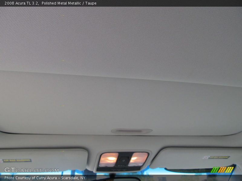 Polished Metal Metallic / Taupe 2008 Acura TL 3.2