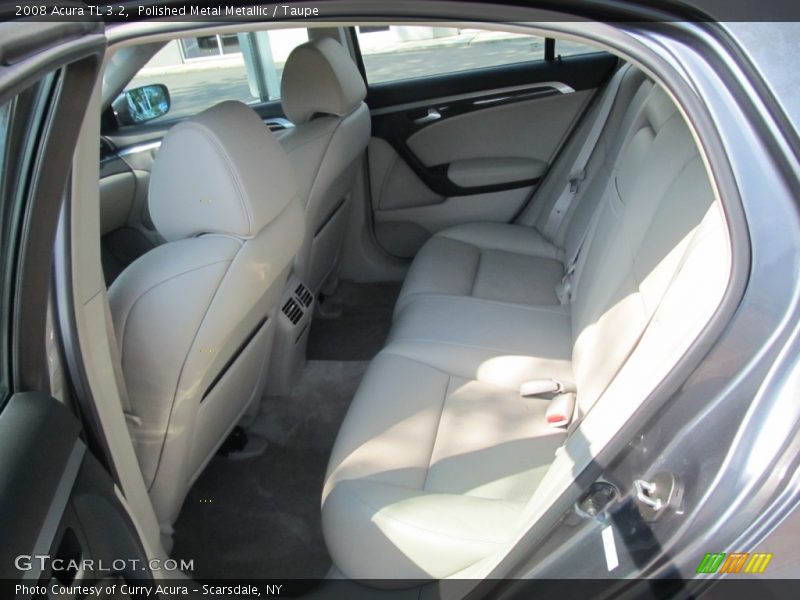 Polished Metal Metallic / Taupe 2008 Acura TL 3.2