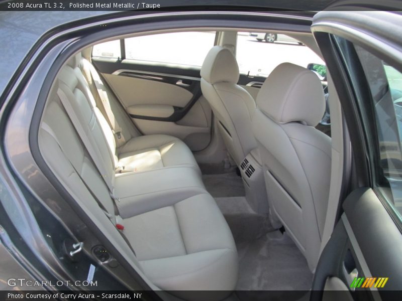 Polished Metal Metallic / Taupe 2008 Acura TL 3.2