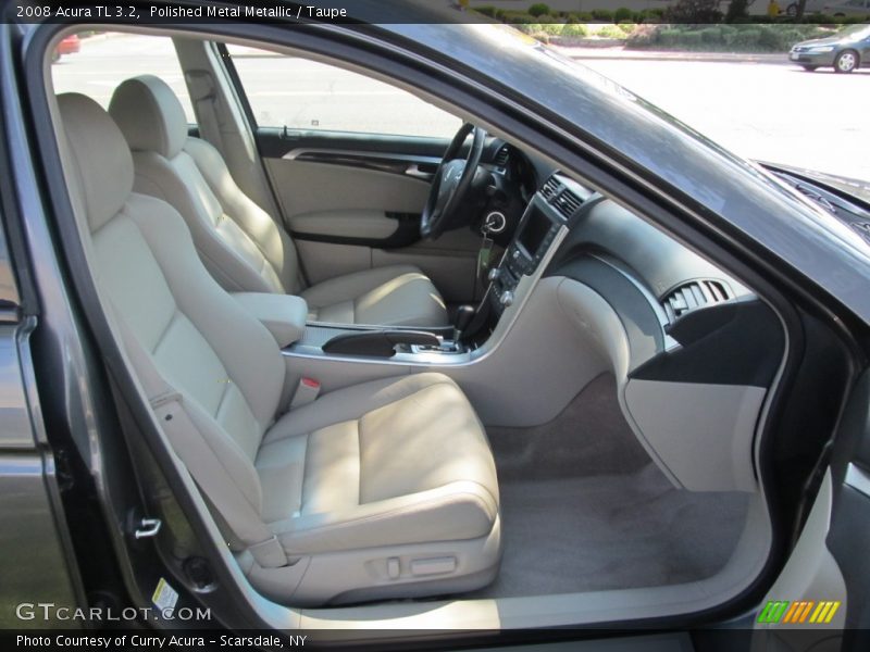 Polished Metal Metallic / Taupe 2008 Acura TL 3.2