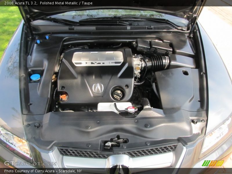 Polished Metal Metallic / Taupe 2008 Acura TL 3.2