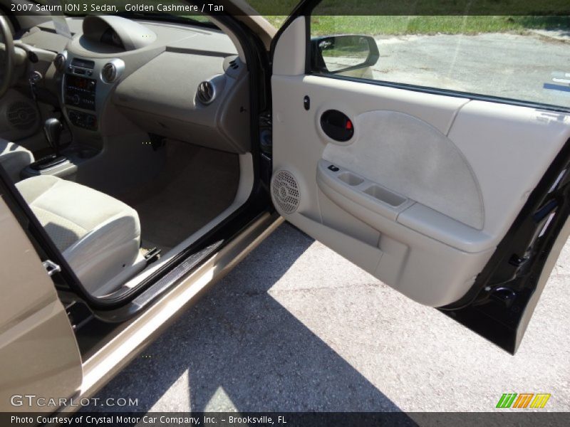 Golden Cashmere / Tan 2007 Saturn ION 3 Sedan