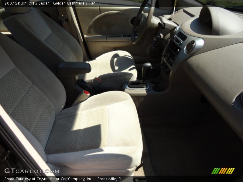 Golden Cashmere / Tan 2007 Saturn ION 3 Sedan